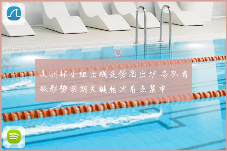 美洲杯小组出线走势图出炉 各队晋级形势明朗关键轮次看点集中